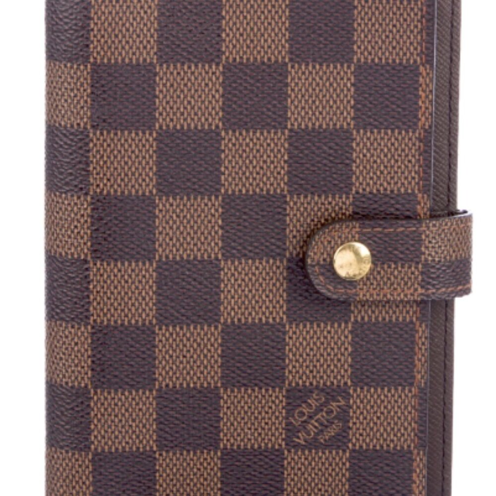 Louis Vuitton damier ebene small agenda